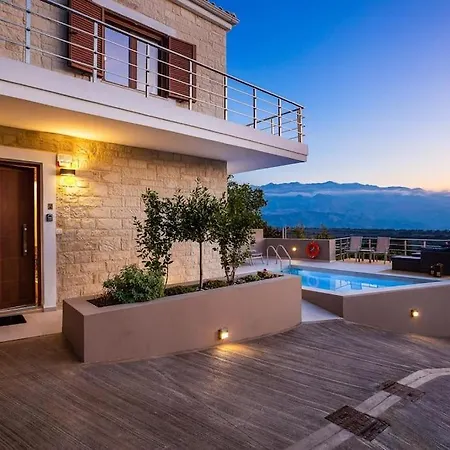 Upper View 2, With Private Pool Chania (Crete)