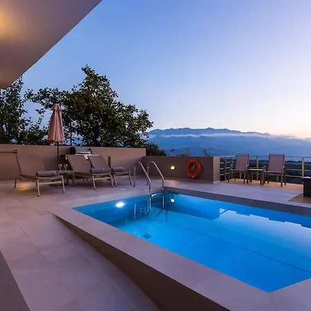Upper View 2, With Private Pool Chania (Crete)