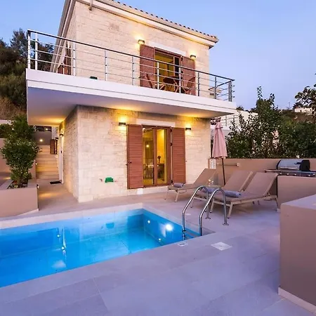 Upper View 2, With Private Pool Villa Chania (Crete)