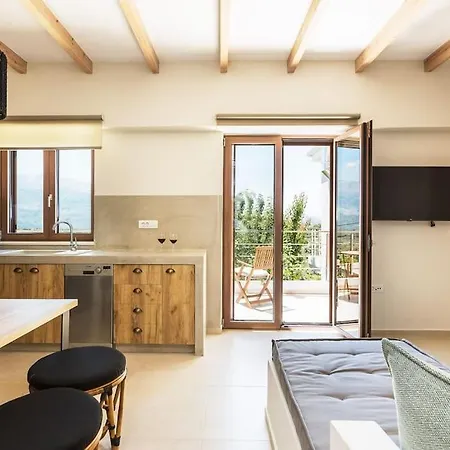 Upper View 2, With Private Pool * חאניה